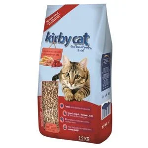 Hrana uscata pentru pisici Kirby Cat  Pui, curcan si legume 12Kg