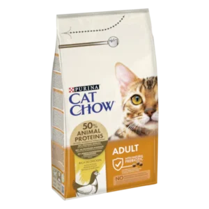 Hrana uscata pentru pisici Cat Chow, Pui, 1.5 Kg